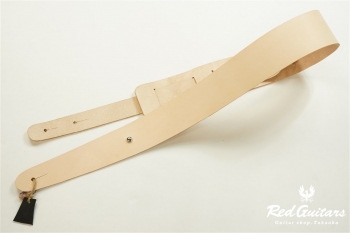 Plain Leather - Natural & Round Studs